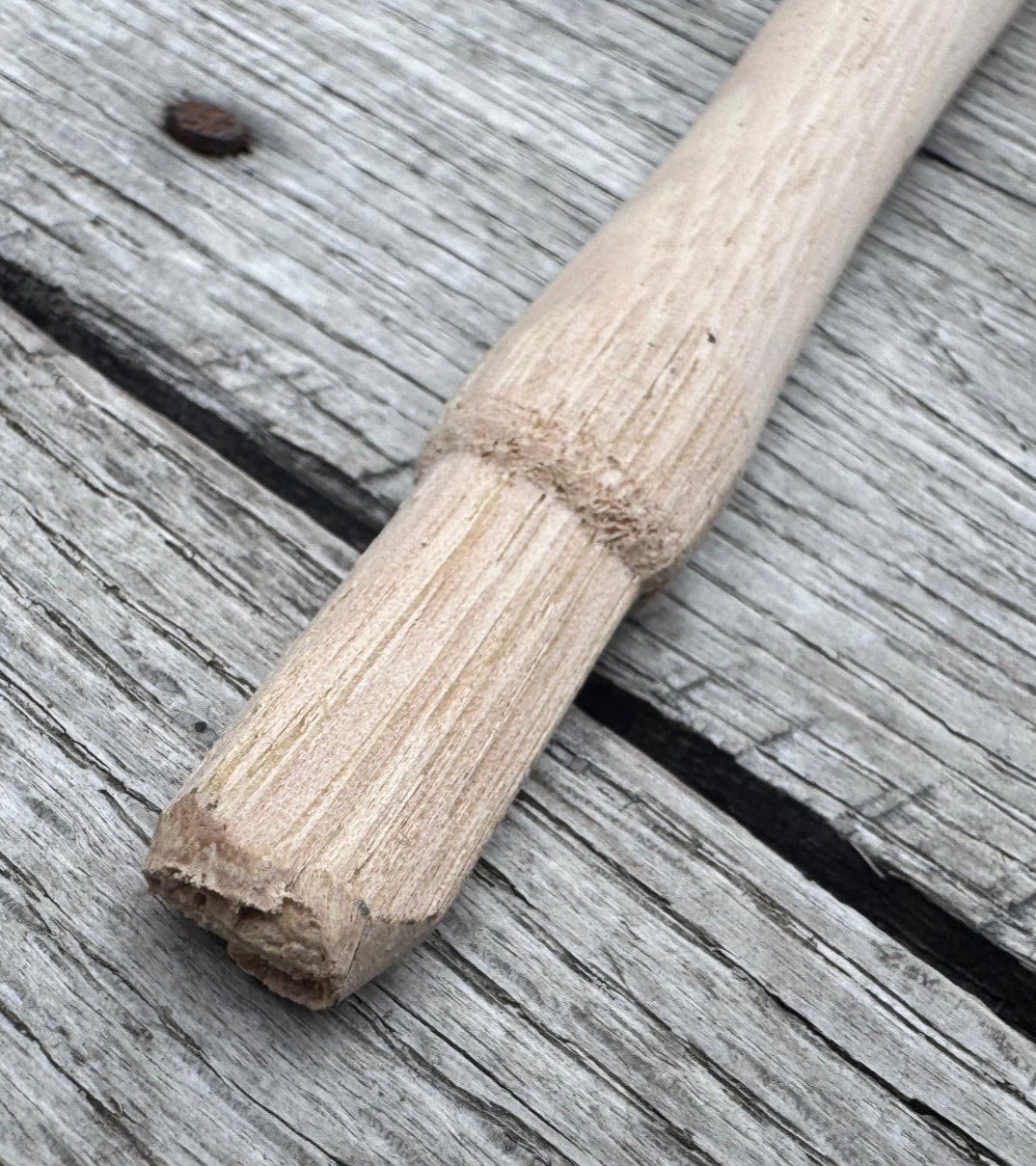 Beaver Tooth 10-3/4" Small Eye Ball Pein / Tack Hickory Hammer Handle Made in USA