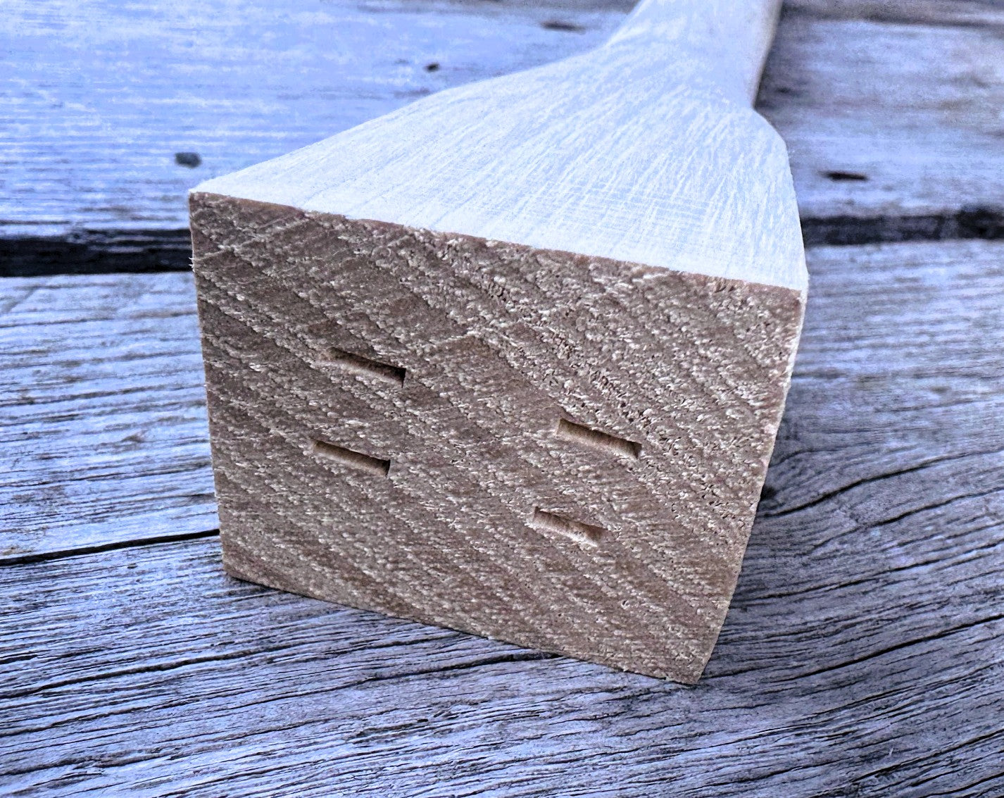 16" Straight Shaft Ground Breaker Landscape Adze eye Hickory Handle