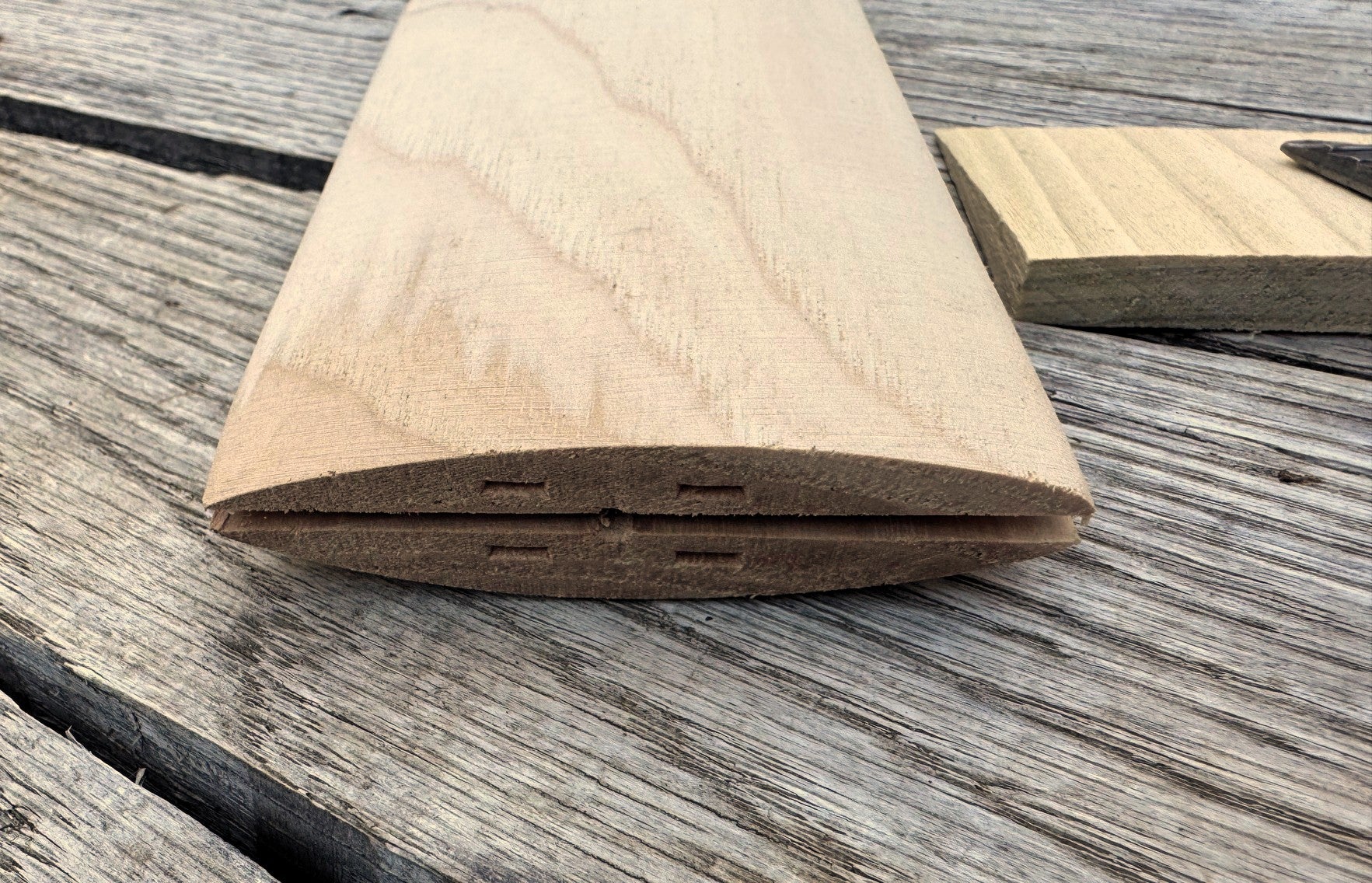 36" Double Bit Axe Handle Plain Sanded Hickory USA