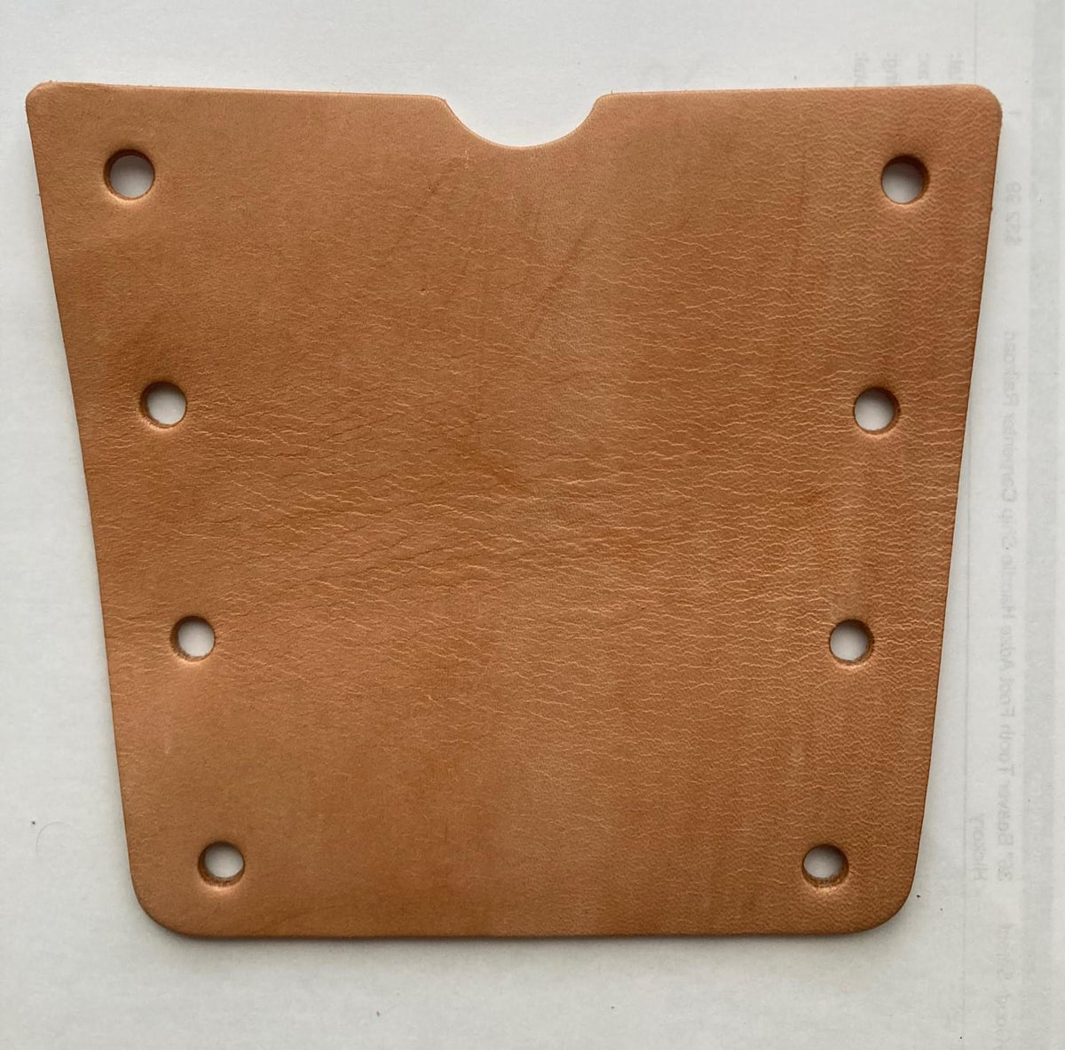 Beaver Tooth Leather Handle Wrap / Guard Bushcraft