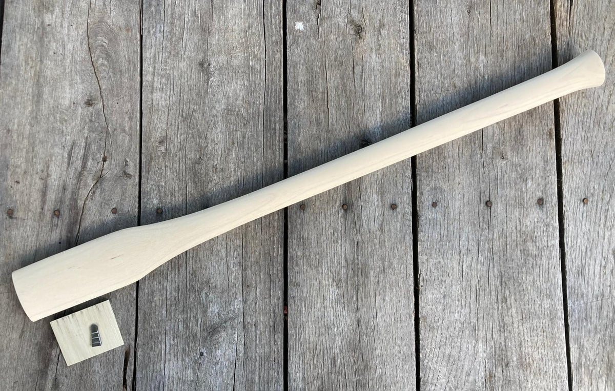 32" Double Bit American Hickory Axe Handle Heritage Pattern