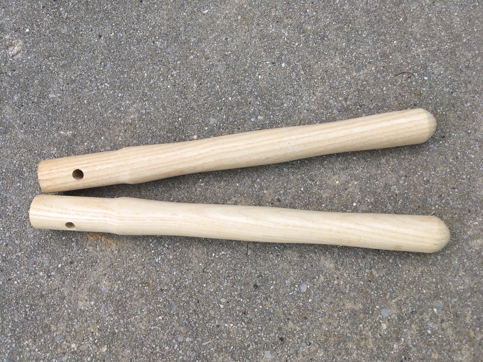 14" Beaver Tooth Climax Style Cross Cut Saw Handles Pair