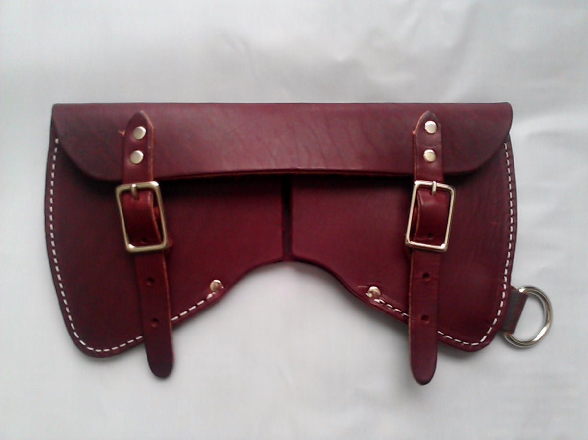 Double Bit Axe Sheath Latigo Leather 3.5 + lbs. Full size