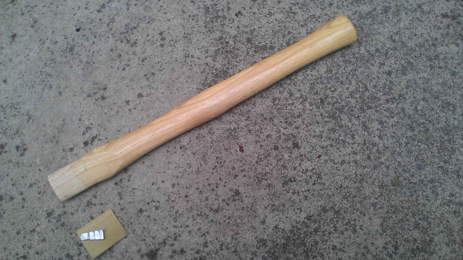18" Riggers Hatchet Handle New USA Hickory California Framer Vaughan Type - Beaver-Tooth Handle Co.
- 1