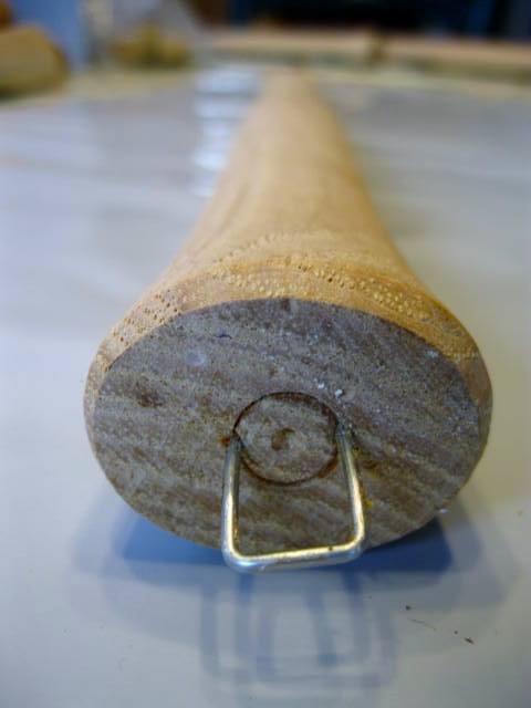Hammer Handle - 18" Blacksmith / Ball Pein Hammer Handle Flat Eye Style Hickory Machinist Item # 7218BS #3 Eye