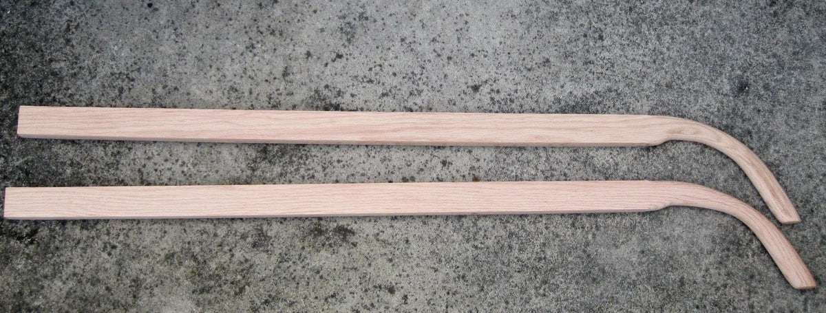 Plow Handles - 54" Oak Garden Cultivator / Plow Handles New Pair USA