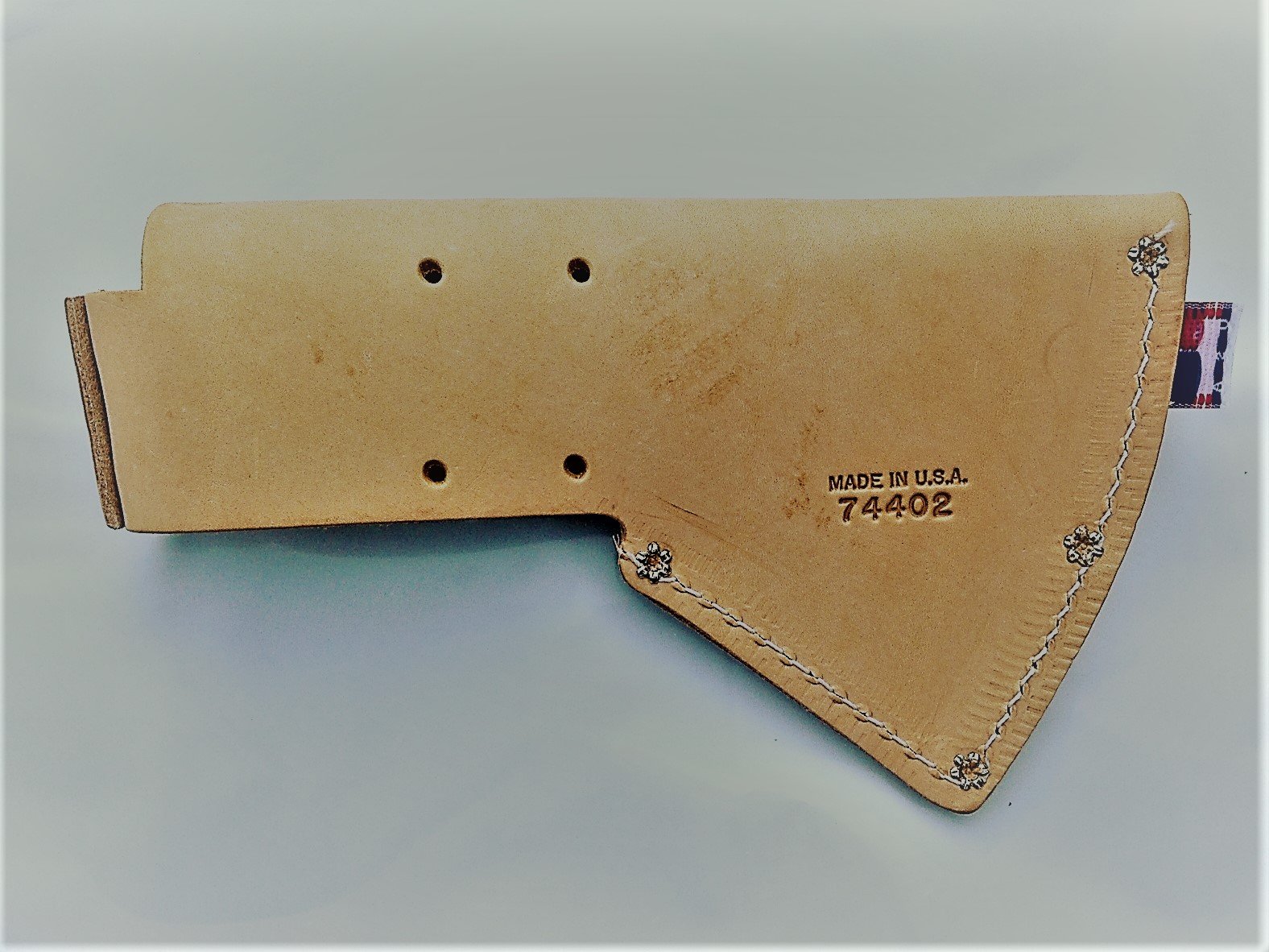 Sheath, Leather - Hudson Bay Axe Leather Sheath Fits 2~ 2.25 Lb. Axes. Top Grain USA Made!