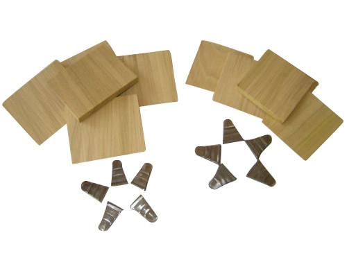 Steel Wedges - 20, Axe Wedges Wood & Metal Double Bit & Single Bit