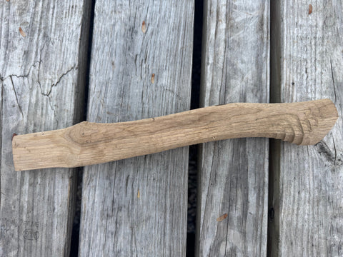 15" Scout Axe Handle Lathe Turned. USA