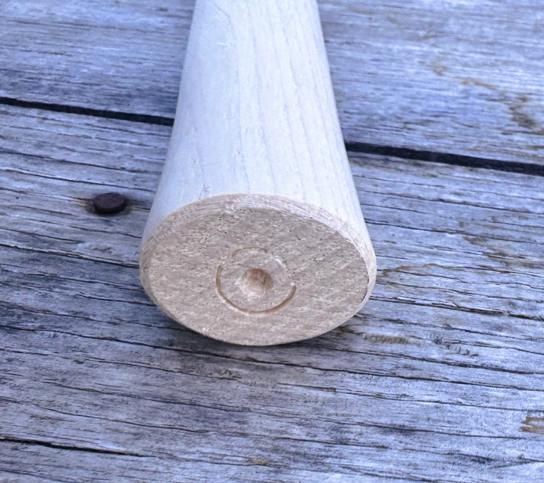 16" Straight Shaft Ground Breaker Landscape Adze eye Hickory Handle