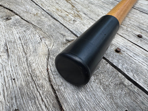 18" Beaver Tooth Eye Hoe / Berry Hoe / Scovel / Scrubby Hoe Replacement Handle Small Eye