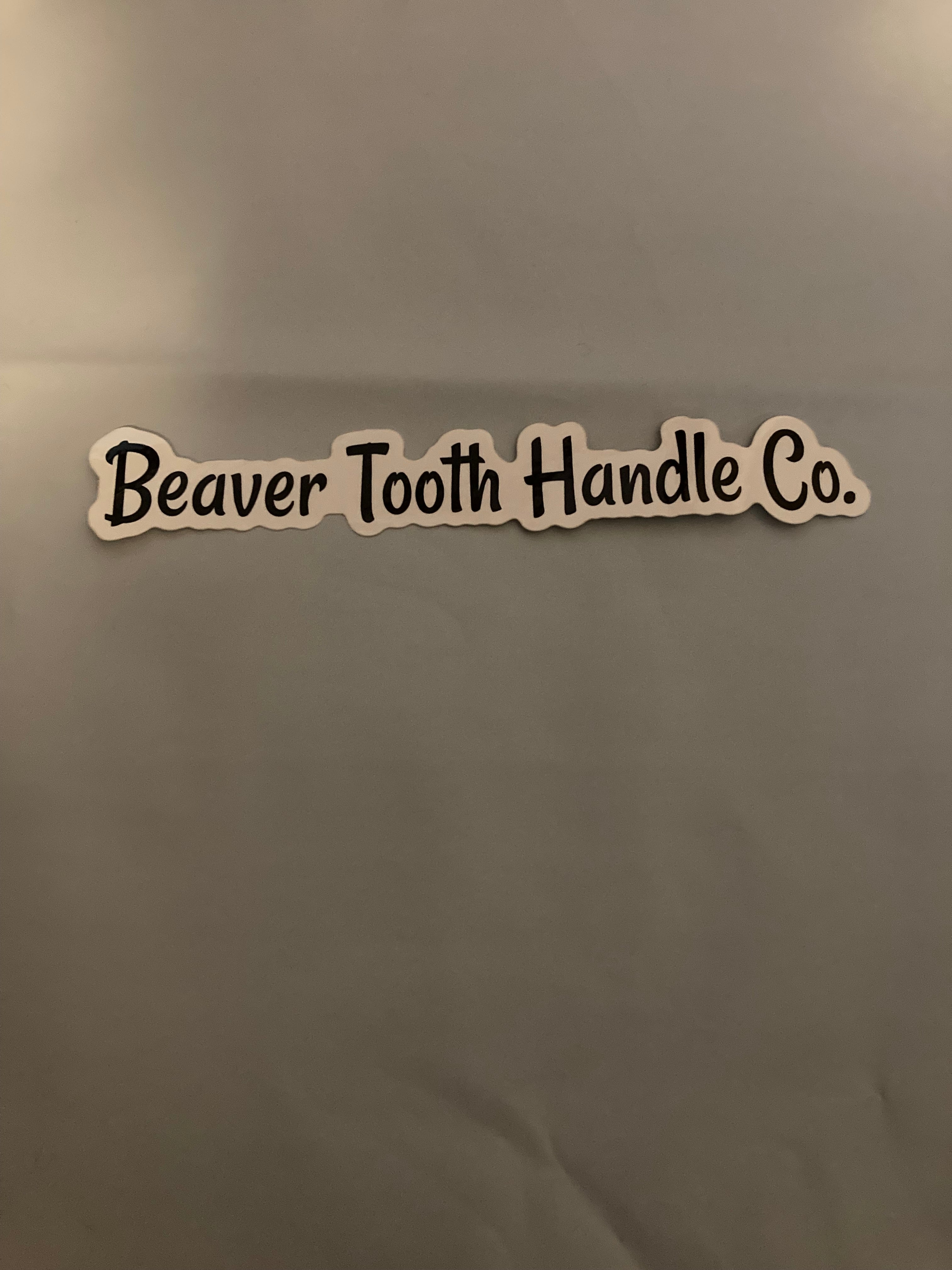 Beaver Tooth Sticker
