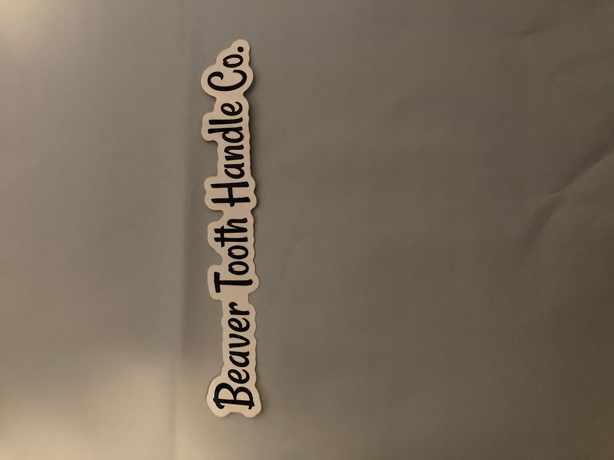 Beaver Tooth Sticker