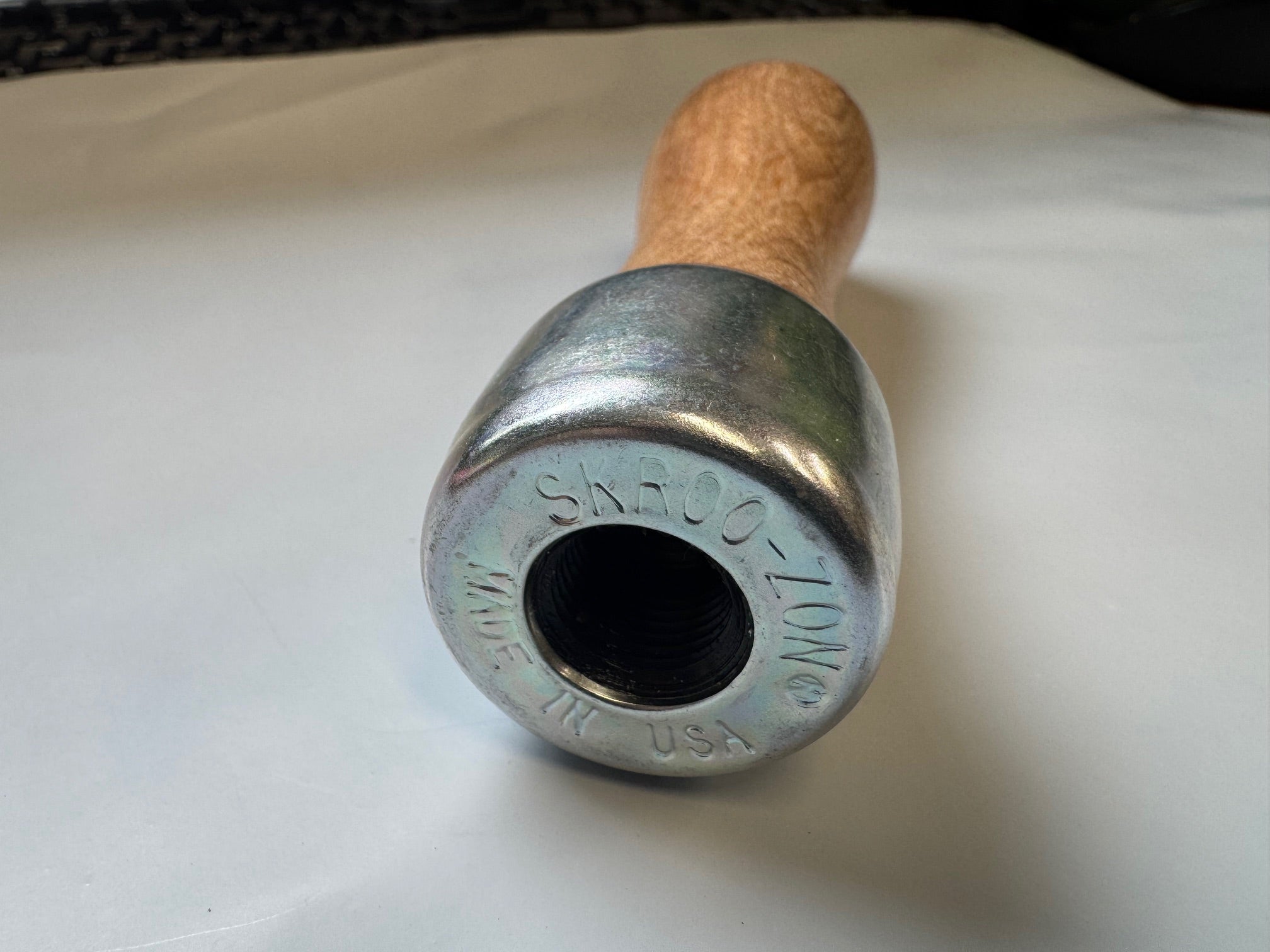 Farriers Rasp / File Handle 4" Skroo-Zon Self threading