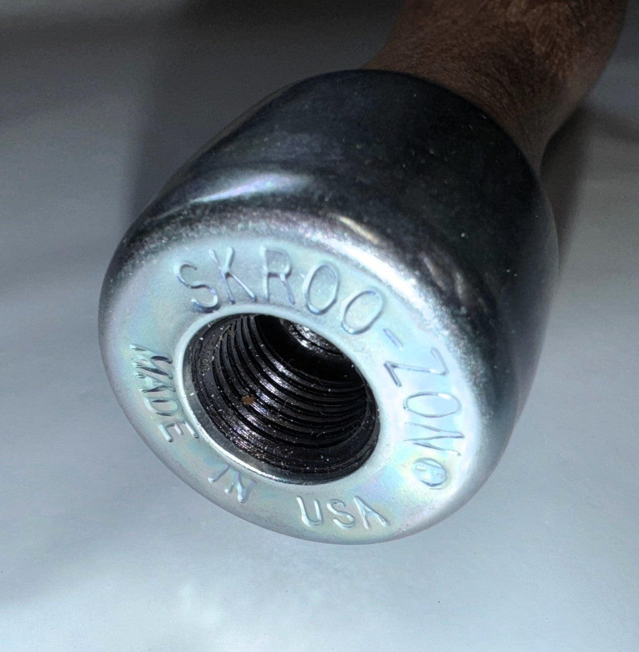 Farriers Rasp / File Handle 4" Skroo-Zon Self threading