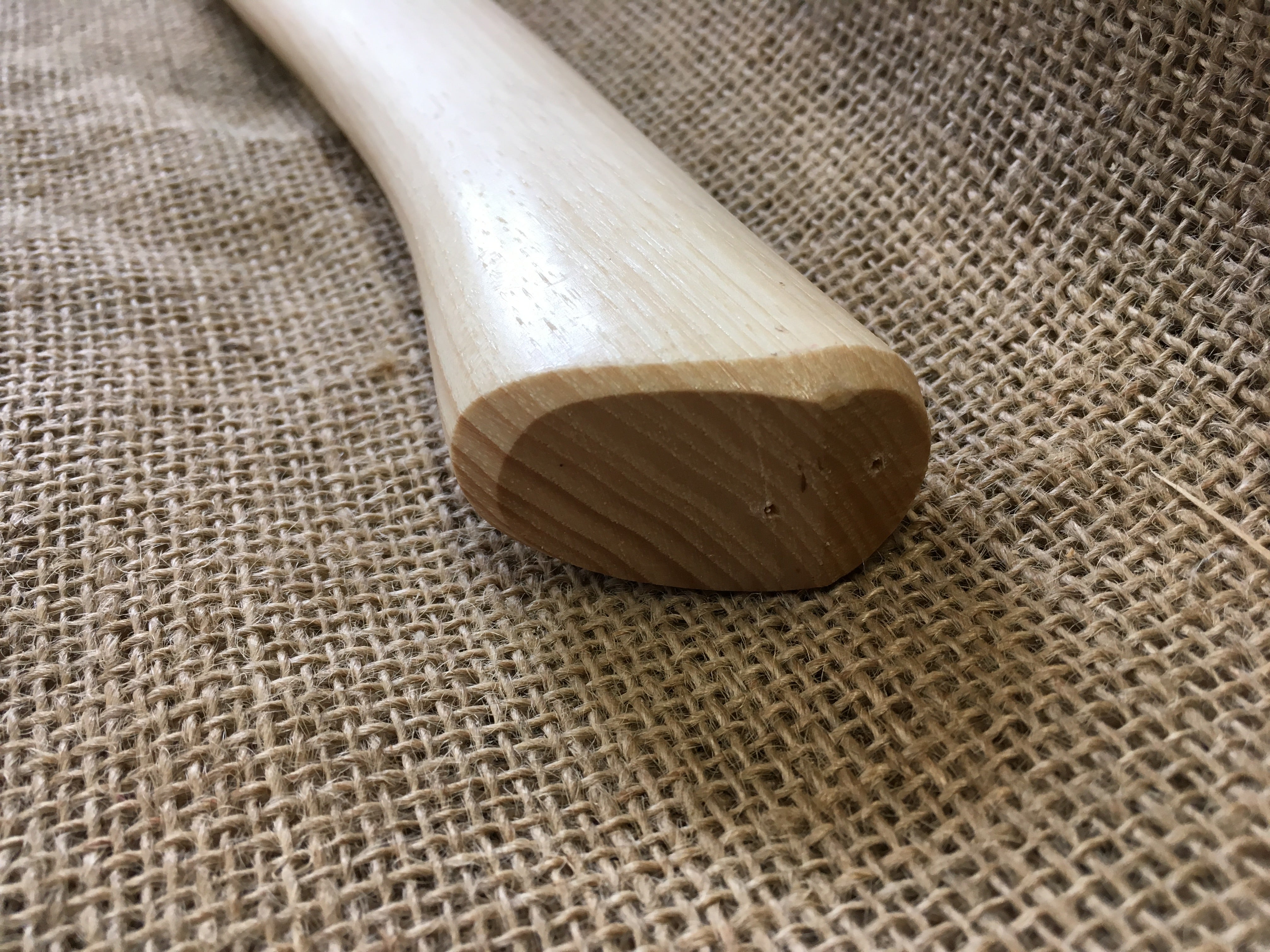 18" Curved Grip (Ax) California Framing Hammer Handle. New Hickory Replacement Handle with wedges