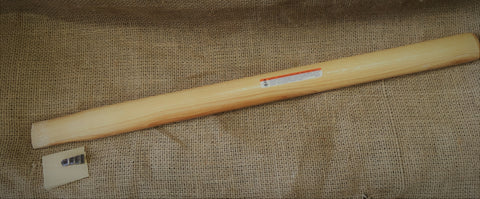24" Rail Road / Stone Mason / Shop Sledge Hammer Handle Flat Eye Style American Hickory with Wedges