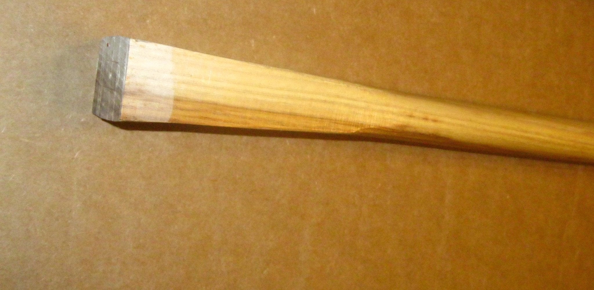 26" Straight Shaft Ground Breaker Landscape Adze eye Hickory Handle - Beaver-Tooth Handle Co.
 - 3
