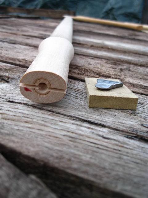 32" Sledge Hammer Handle White Hickory Item# 2132-1 - Beaver-Tooth Handle Co.
 - 2