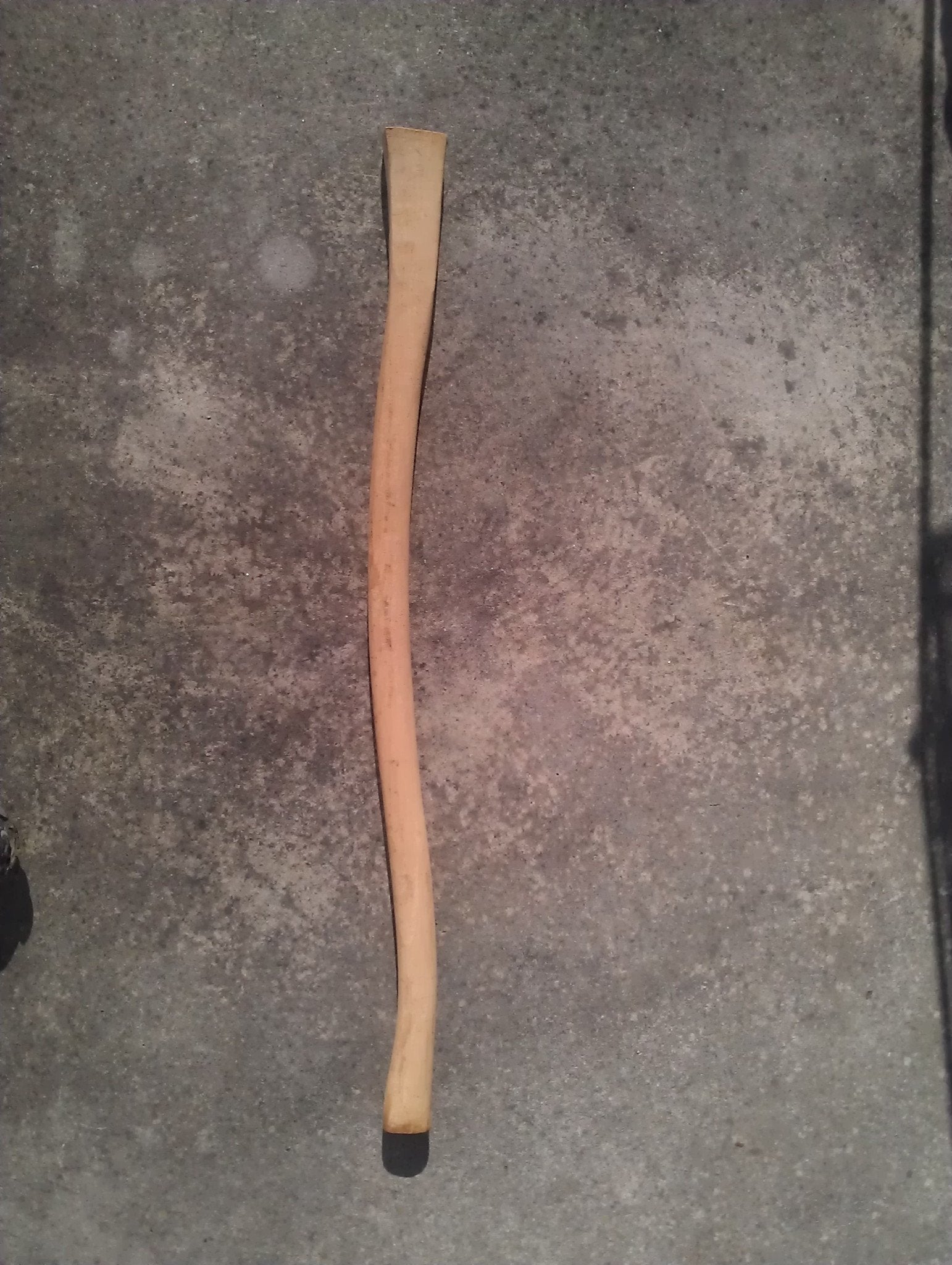 36" Adze Handle Carpenter, Ship, Rail Road. Item # 3236-9 - Beaver-Tooth Handle Co.
 - 2