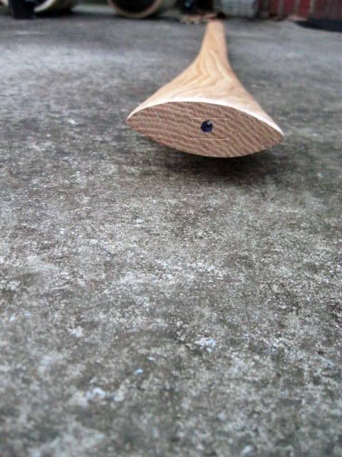 Broad Axe Handle Offset American Hickory - Beaver-Tooth Handle Co.
 - 3