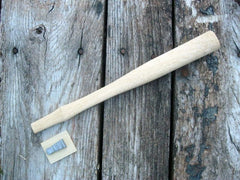 12" BALL PEIN, MACHINIST, HAMMER HANDLE NEW HICKORY Item # 7212 - Beaver-Tooth Handle Co.
 - 1