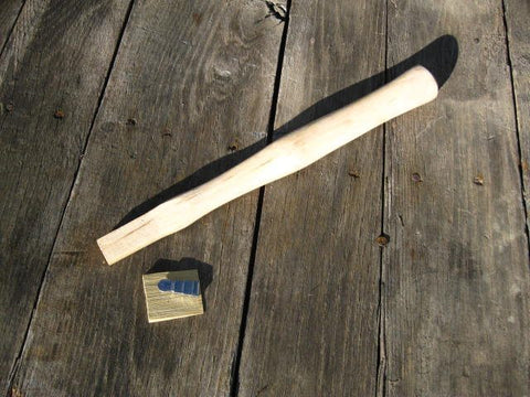 12" Claw Hammer Handle for 7oz. Heads. American Hickory