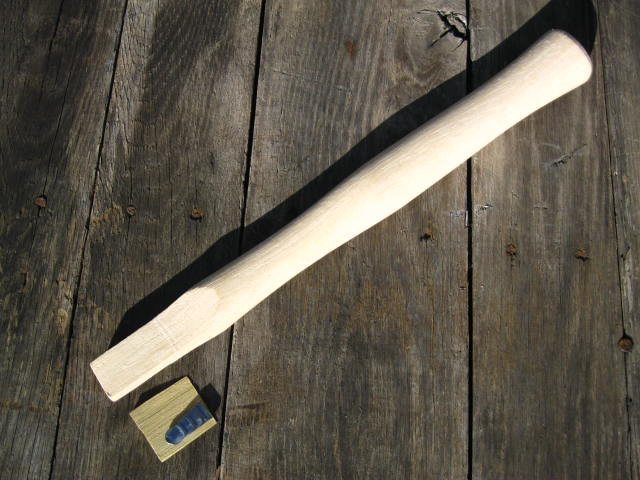 14" CLAW HAMMER HANDLE FOR 16oz. HEADS NEW USA HICKORY Item# 7114 - Beaver-Tooth Handle Co.
 - 1