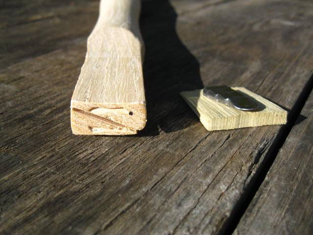 14" CLAW HAMMER HANDLE FOR 16oz. HEADS NEW USA HICKORY Item# 7114 - Beaver-Tooth Handle Co.
 - 2