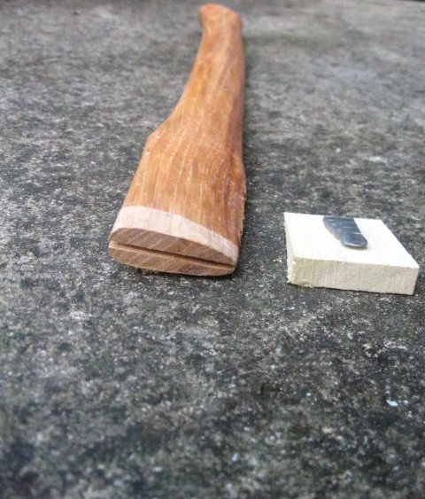 18" Vintage Style Riggers / Derrick Hatchet Handle American Hickory - Beaver-Tooth Handle Co.
 - 2