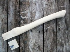 21" Single Bit Bent Grip Axe Handle American Hickory. Item # 1121 - Beaver-Tooth Handle Co.
 - 1