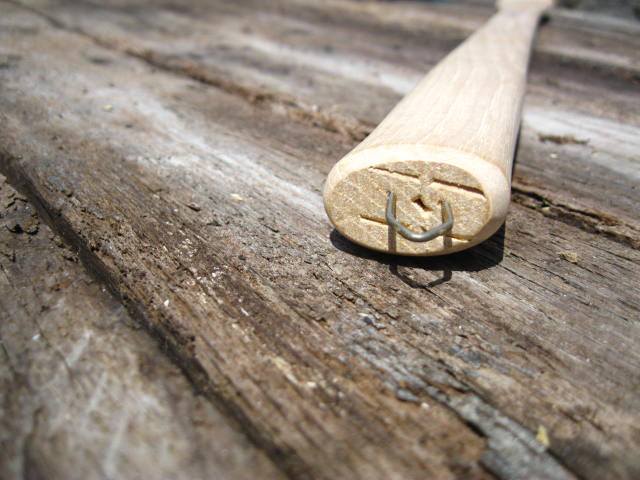 36" Coal Miners Pick Handle New USA Hickory Drift Pick Slip on Eye - Beaver-Tooth Handle Co.
 - 3