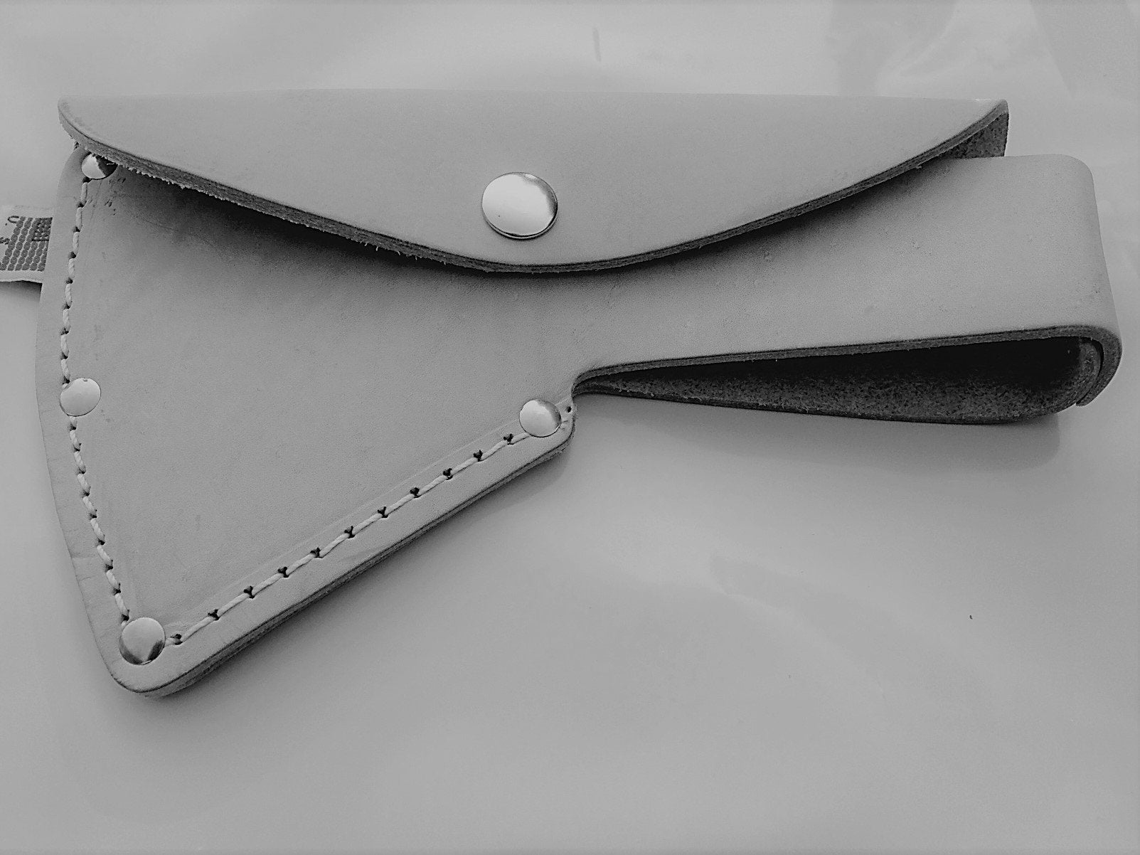 Sheath, Leather - Hudson Bay Axe Leather Sheath Fits 2~ 2.25 Lb. Axes. Top Grain USA Made!