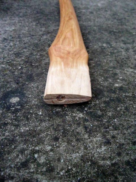 28" Boys / Half Axe / Hudson Bay Axe Handle American Hickory Single Bit Item # 1328 - Beaver-Tooth Handle Co.
 - 2
