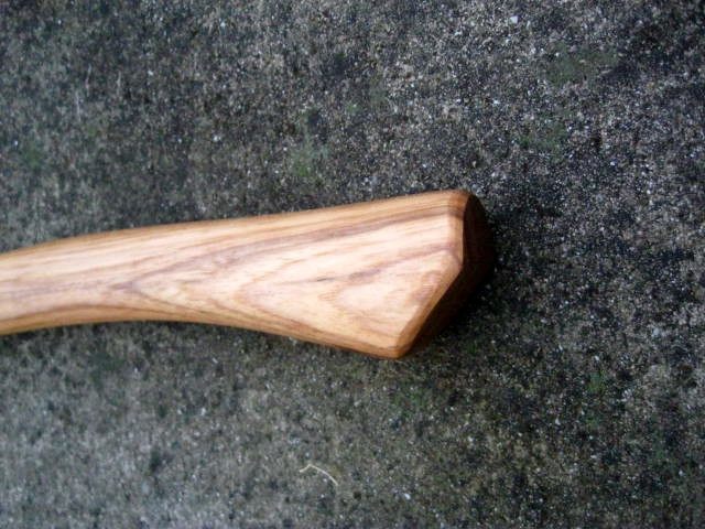 28" Boys / Half Axe / Hudson Bay Axe Handle American Hickory Single Bit Item # 1328 - Beaver-Tooth Handle Co.
 - 3