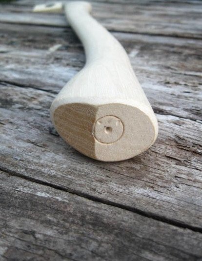 28" Boys / Half Axe / Hudson Bay Axe Handle American Hickory Single Bit Item # 1328 - Beaver-Tooth Handle Co.
 - 6