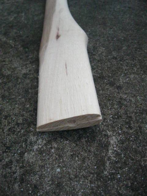 28" Miners / Straight / Single Bit Axe Handle American Hickory Item # 1228 - Beaver-Tooth Handle Co.
 - 2